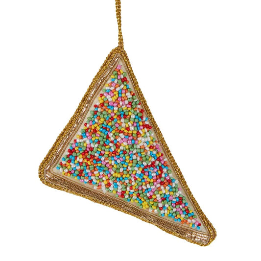 Fairy Bread Sequin Tree Decoration