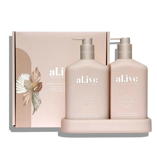 Applewood & Goji Berry Hand  & Body Wash/Lotion Duo