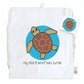 Turtle Draw String Cotton Bag