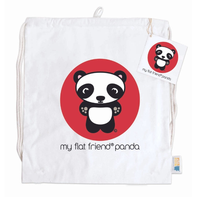 Panda Draw String Cotton Bag