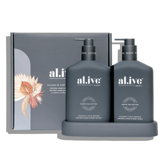 Coconut & Wild Orange Hand & Body Wash/Lotion Duo