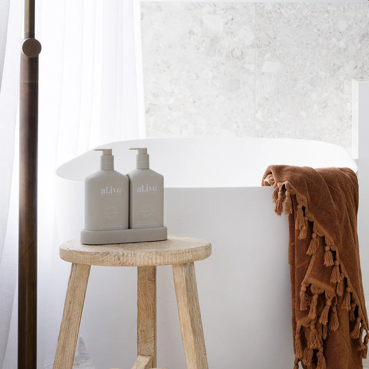 Sea Cotton & Coconut Hand & Body Wash/Lotion Duo