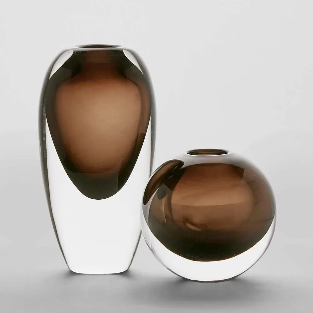 Jaylen Vase Tall Amber