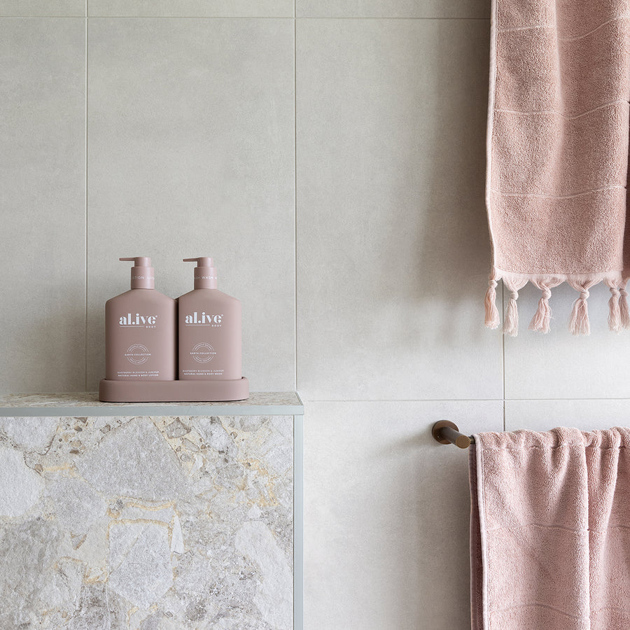 Raspberry Blossom & Juniper Hand & Body Wash/Lotion Duo