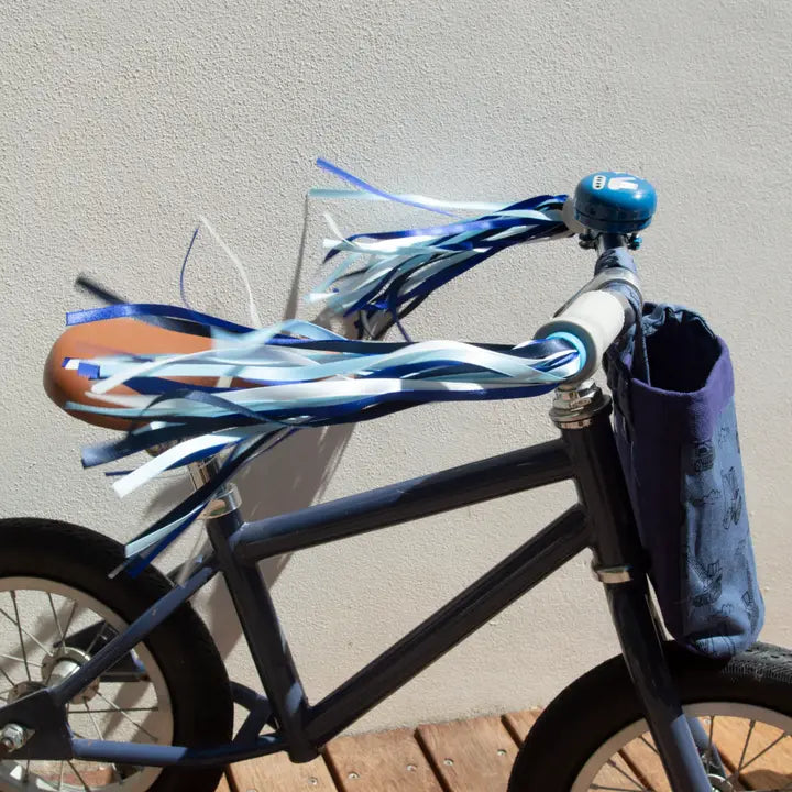 Ocean Blue Bike & Scooter Streamers