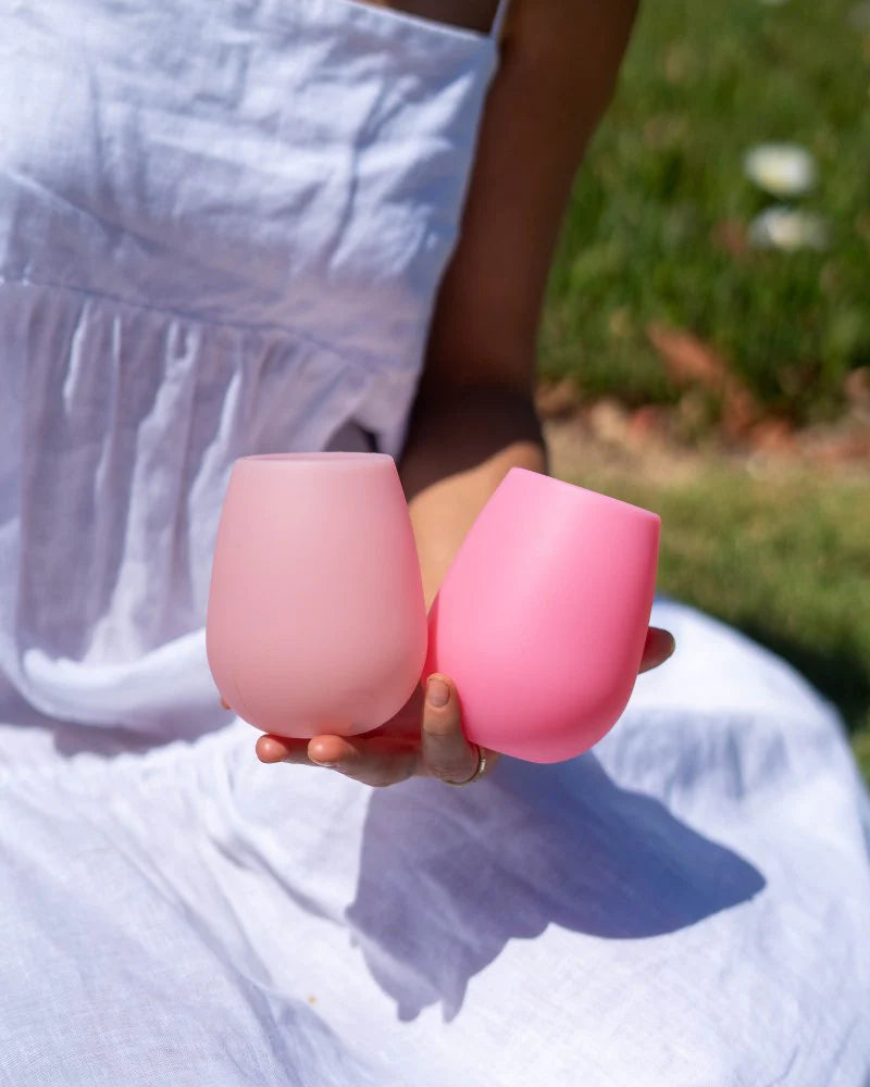 Fegg Silicone Unbreakable Glasses Flamingo & Lotus