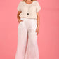 Sicily Linen Pant White
