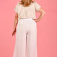 Sicily Linen Pant White
