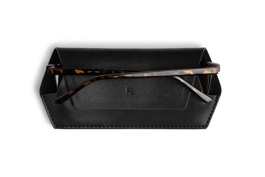 Fox & Leo Glasses Case - Black