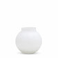 Opal Ball Vase White Small