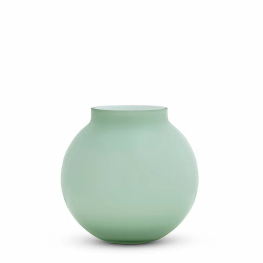 Opal Ball Vase Sage Medium