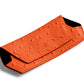 Fox & Leo Glasses Case Ostrich Print - Ginger