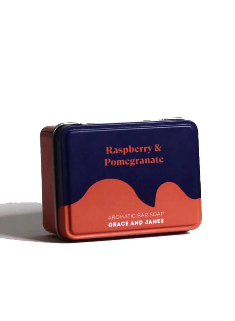 Raspberry & Pomegranate Bar  Soap 80g