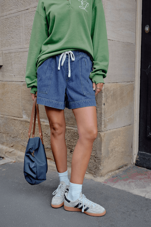 DARCY RELAXED EVERYDAY SHORT / FRESH INDIGO
